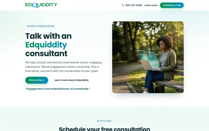 Edquiddity website