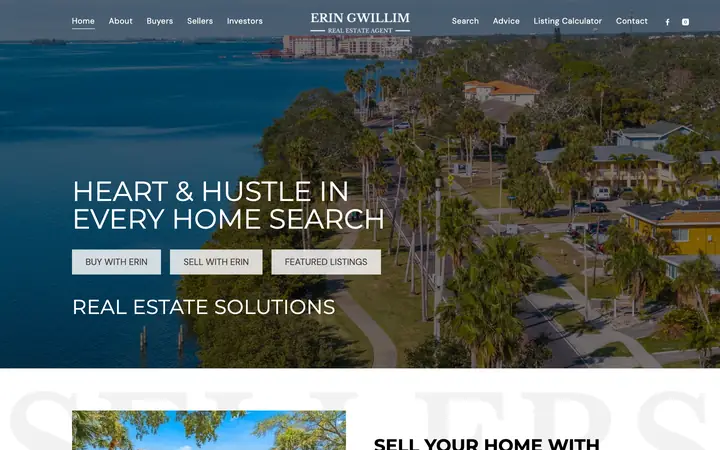 Erin Gwillim Realty website